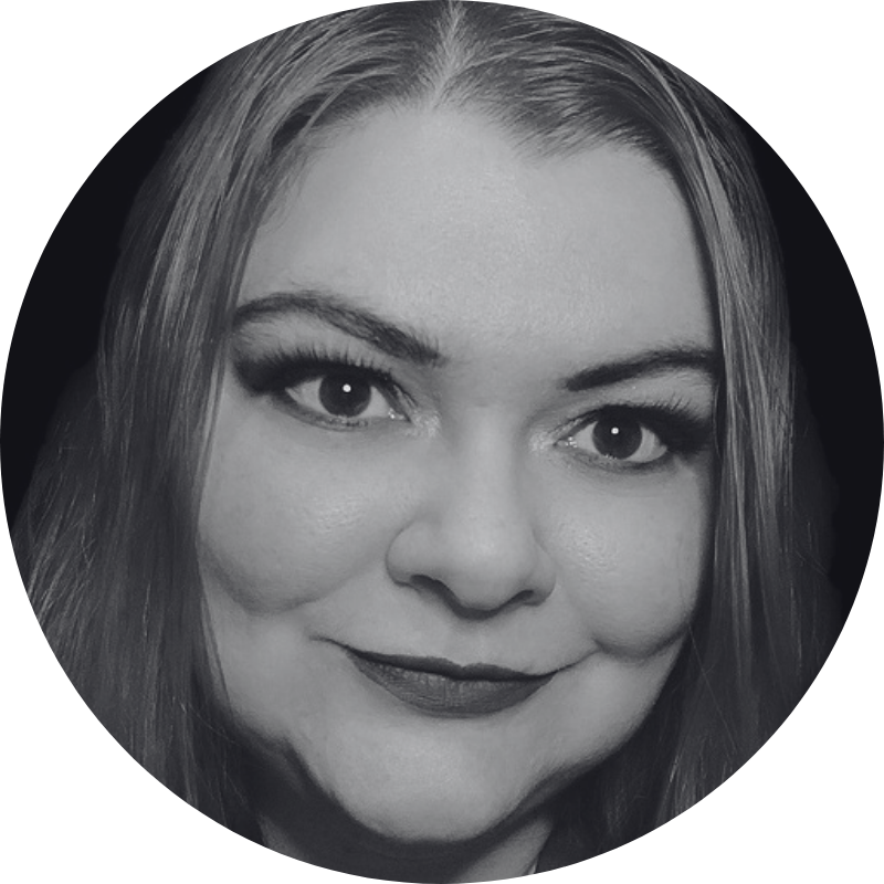 black and white headshot of Felicia Wetzig