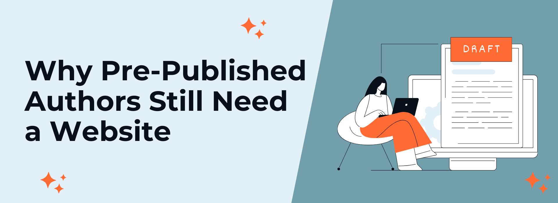 Why Pre-Published Authors Still Need a Website