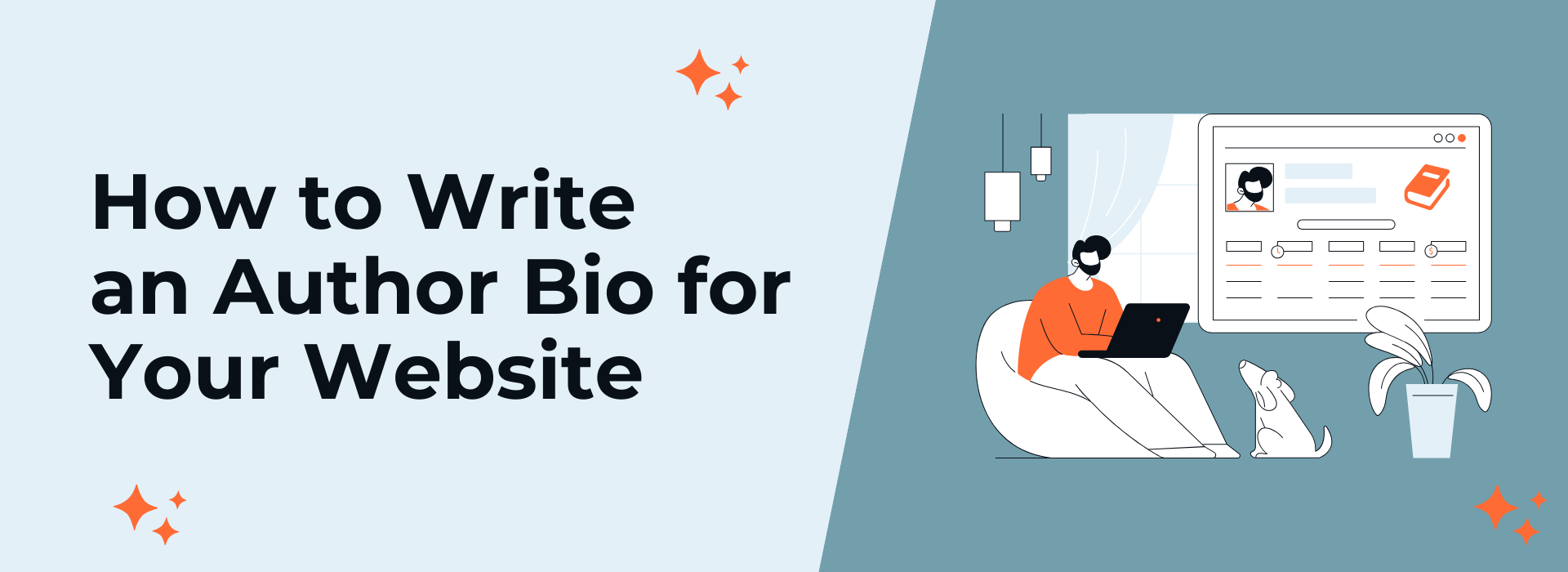 How to Write an Author Bio for Your Website